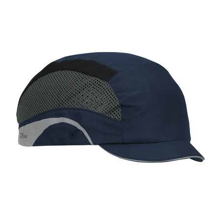 Pip Lightweight Baseball Style Bump Cap with HDPE Protective Liner and Adjustable Back - Micro Brim 282-AEM130-21